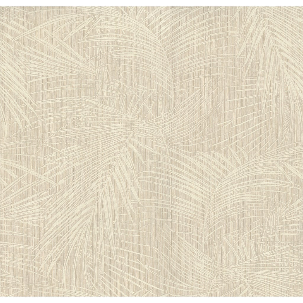 York Wallcoverings Della Palm Shell Wallpaper