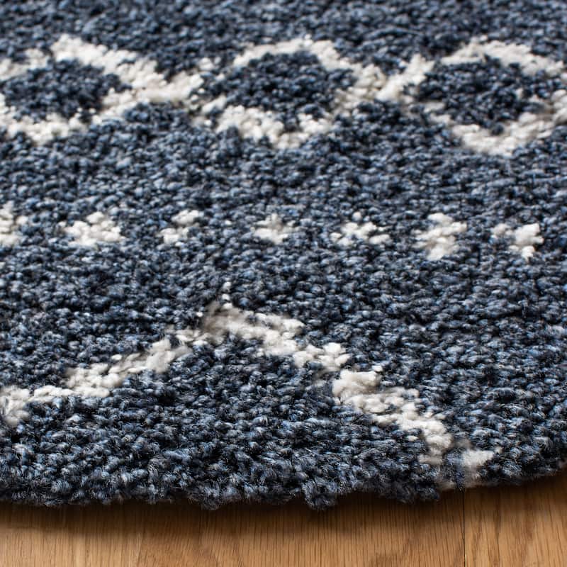 SAFAVIEH Arizona Shag Lotta Moroccan 1.2-inch Thick Rug