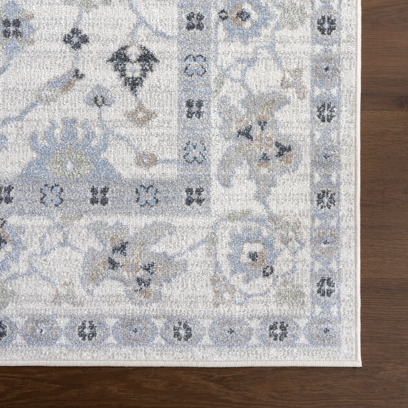 Nuloom Bridie Medallion Machine Washable Area Rug