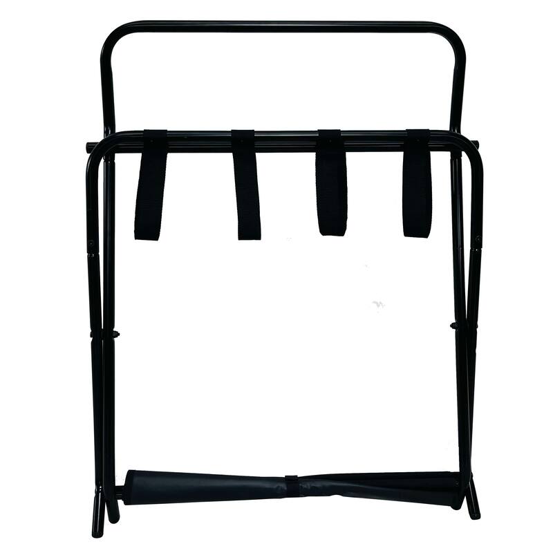 Foldable Metal Luggage Rack for Guest Room & Hotel
