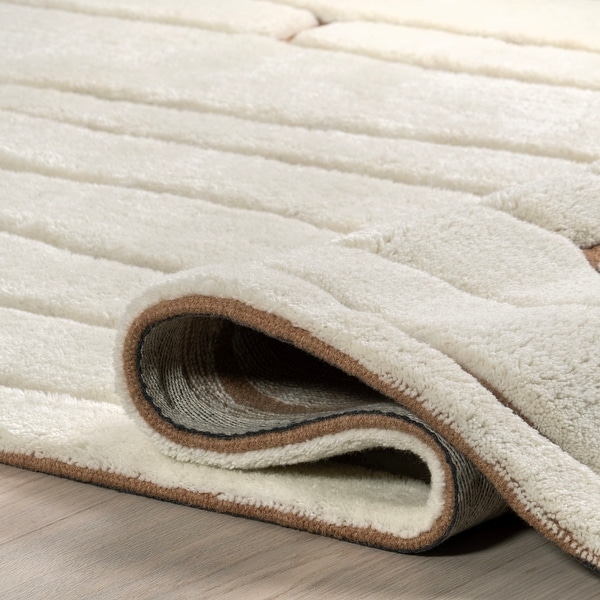 Nazco Abstract New Zealand Wool Area Rug - On Sale - Bed Bath