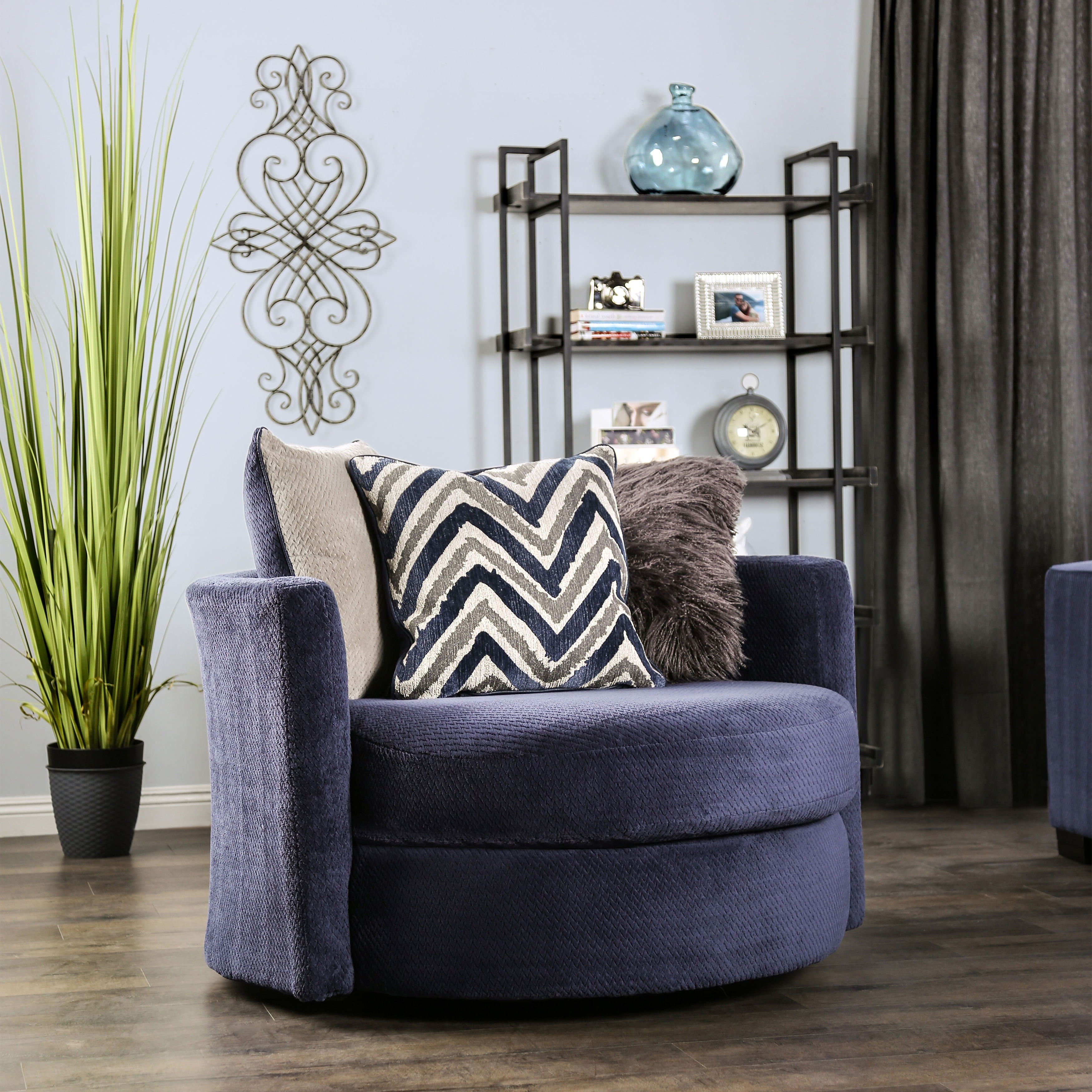 Microfiber deals swivel chair