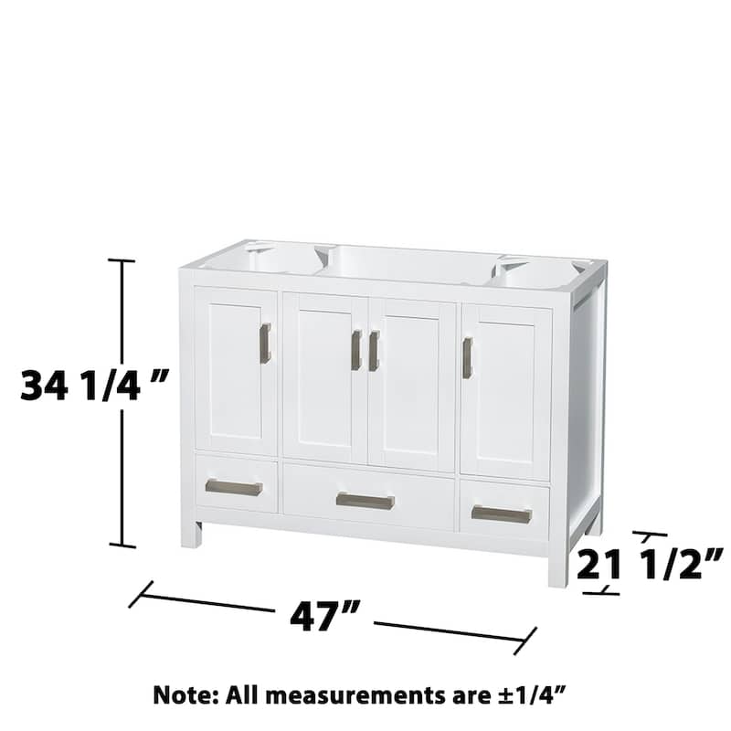 Wyndham Collection WC-1414-48-SGL-UM-VAN Sheffield 47" Single