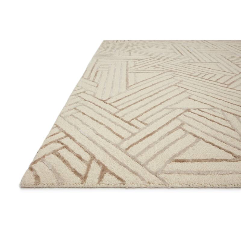Alexander Home Reverie 3-D Geometric Modern Area Rug