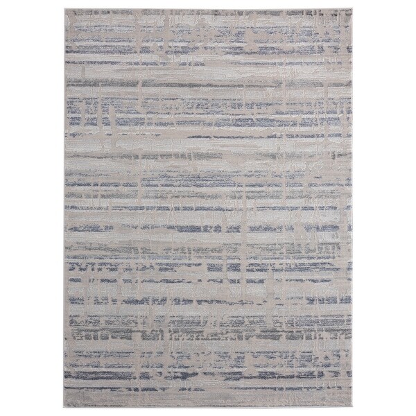 Porch & Den Richen Hi-low Abstract Stripe Area Rug