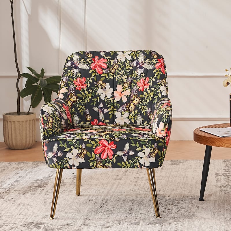 Suellyn 25.2-inch Wide Armrest Modern Chair
