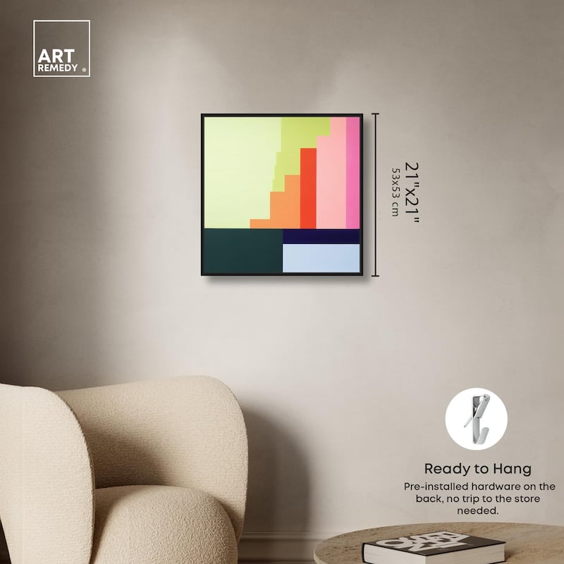 Rectilinear Rhapsody I Canvas by Art Remedy