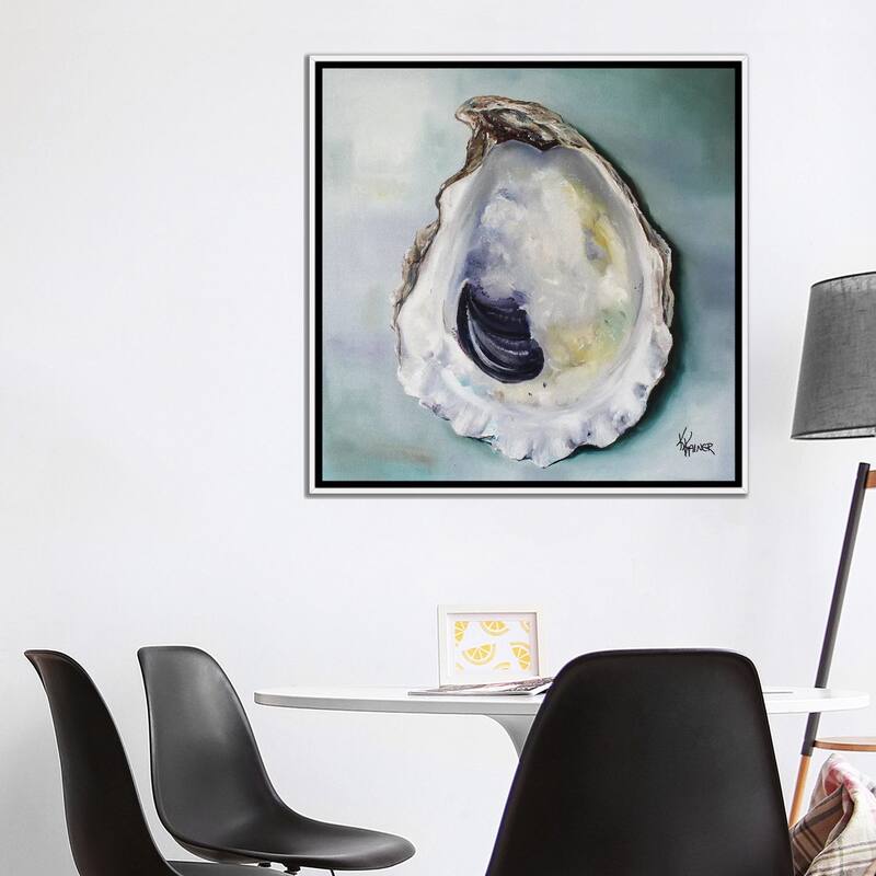 iCanvas "Virginia Oyster Shell" by Kristine Kainer Framed Canvas Print