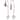 Shepards Hooks for Outdoor Bird Feeder Pole