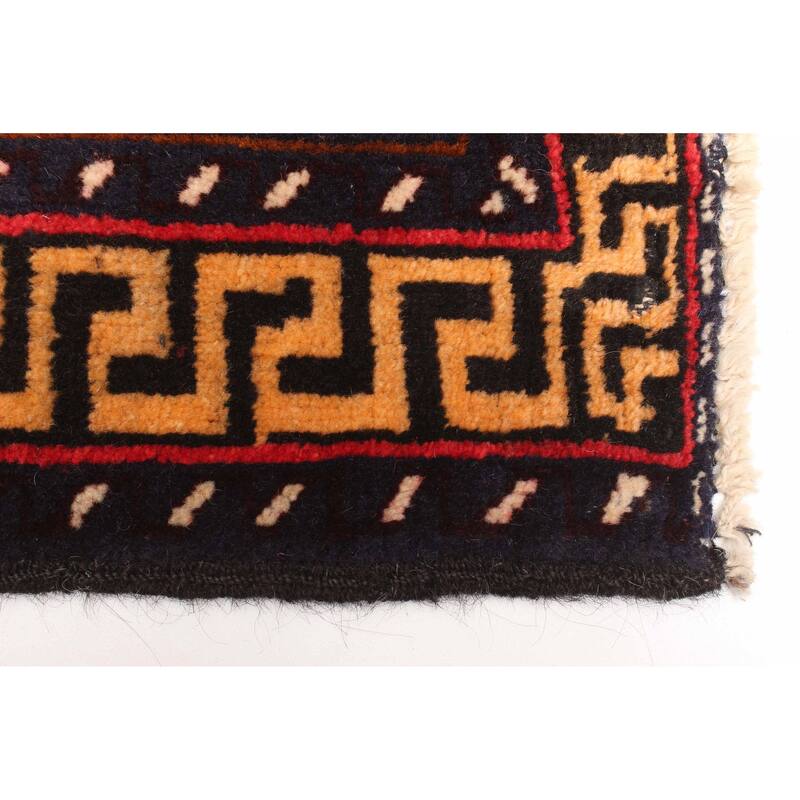 ECARPETGALLERY Hand-knotted Teimani Brown Wool Rug - 2'8 x 4'4