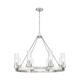 Option Striped Clear / Satin Nickel
