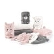 preview thumbnail 3 of 1, Tadpoles Plush Sherpa Swaddle Wrap - Ivory, Ultra Soft 0-12M Baby Blanket for Crib, Stroller, or Car Seat