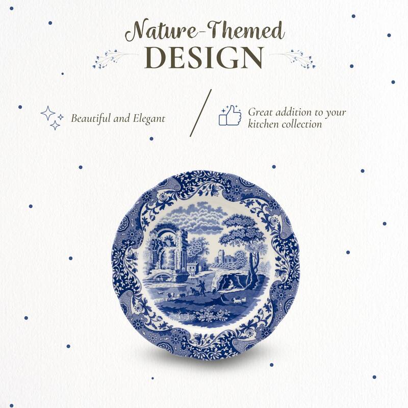 Spode Blue Italian Collection Round Plate