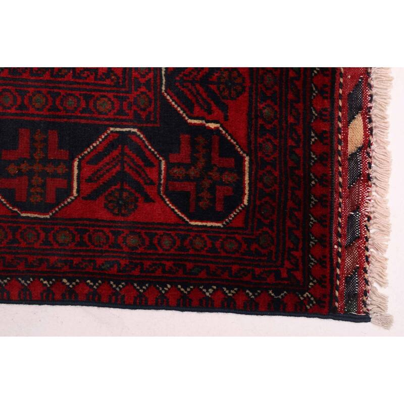 ECARPETGALLERY Hand-knotted Finest Khal Mohammadi Red Wool Rug - 5'9 x 7'11