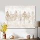 preview thumbnail 1 of 3, Designart Ethereal Birch Treelined Forest - Botanical Canvas Wall Art 20 x 12