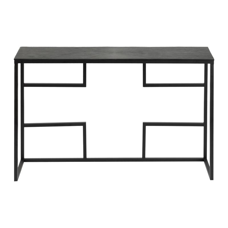 Elk Home Aperio Black Metal 46 Inch Wide Console Table
