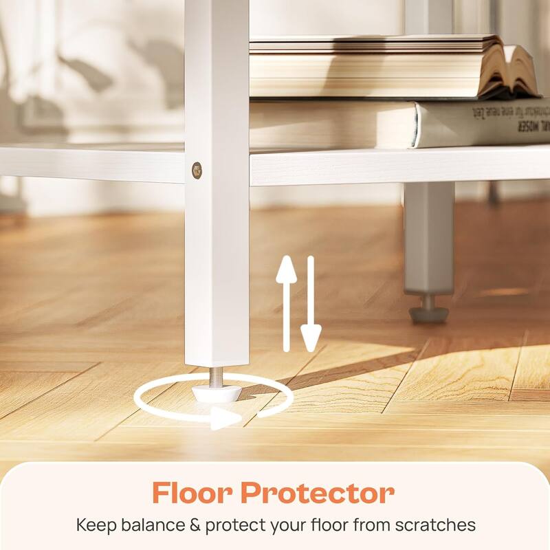 Nightstand Set of 2 Or 1 with Charging Station and USB Ports, Storage End Table with Fabric Drawer, Night Stand for Small Spaces