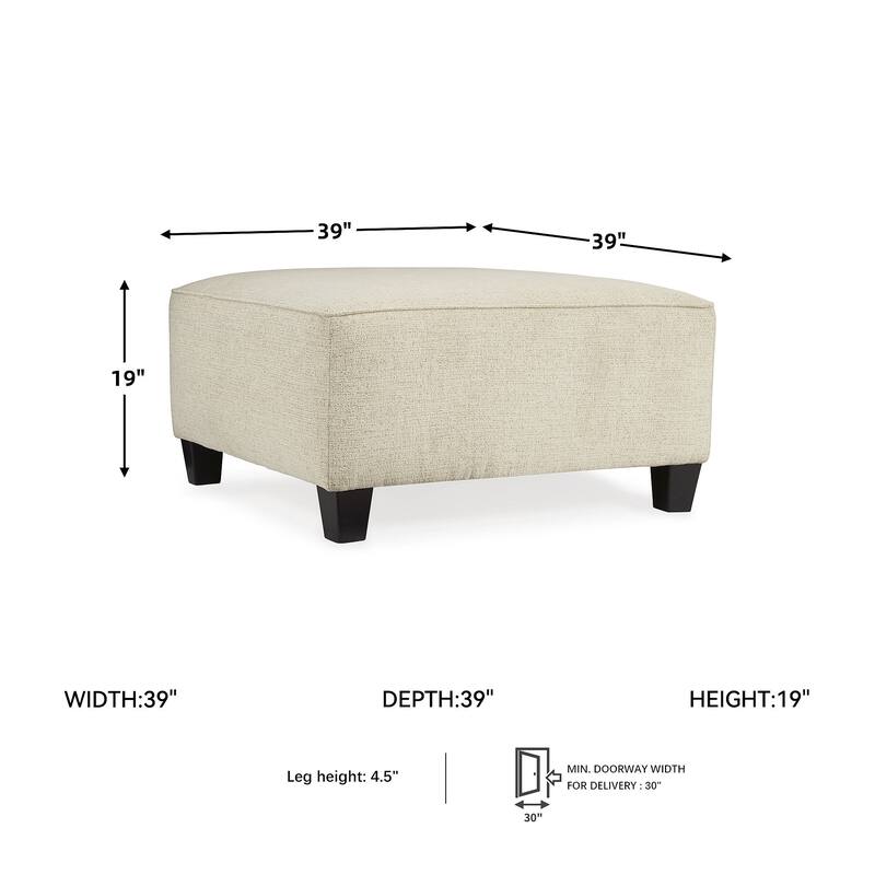 Signature Design by Ashley Abinger Oversized Accent Ottoman