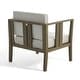 preview thumbnail 77 of 195, Outdoor Teak Solid Wood Patio Furniture Set Loveseat Armchair Table Collection