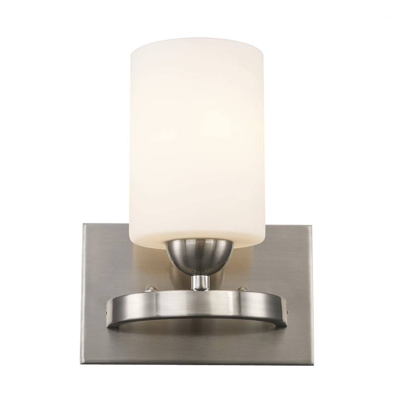 Trans Globe Lighting 22281 Moonlight 9" Tall Wall Sconce - Brushed Nickel