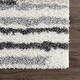 preview thumbnail 24 of 67, Hauteloom Lux Shag Collection Moroccan Farmhouse Shaggy High Plush Pile Area Rug
