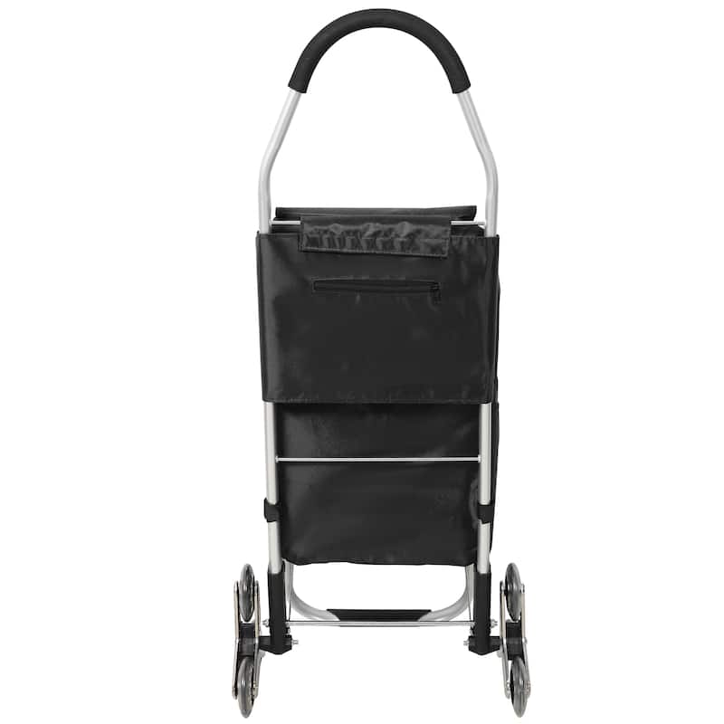 Anmytek Foldable Shopping Cart Grocery Hauler Portable Utility Trolley Lightweight Storage Bag