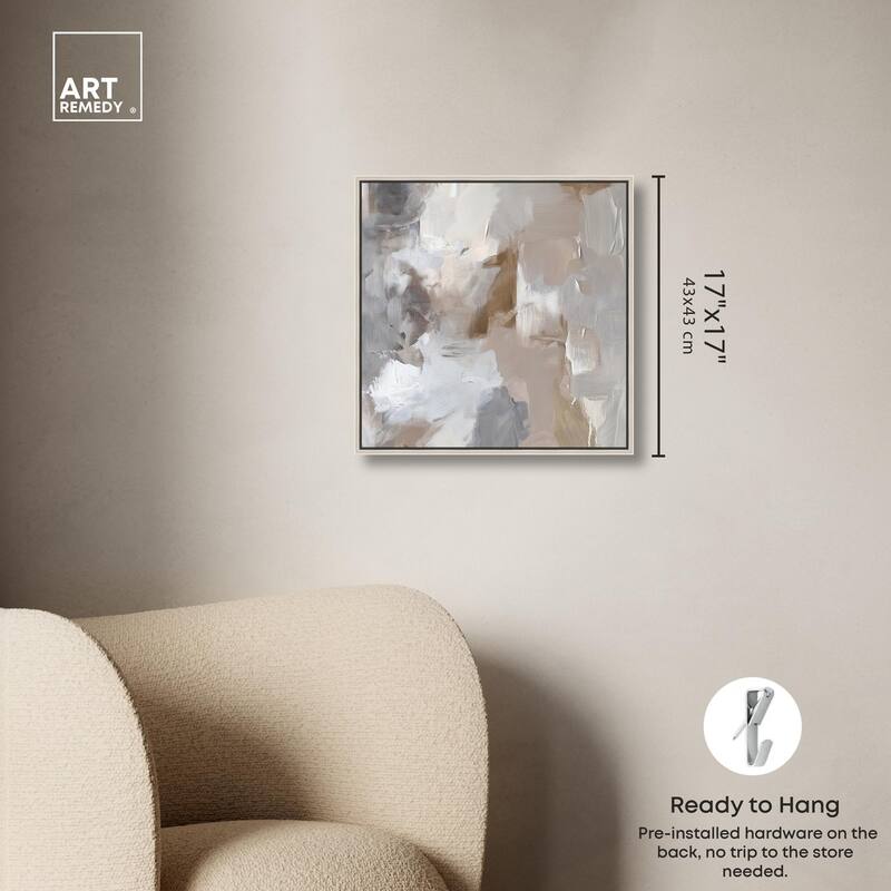Faded Textured III Canvas by Art Remedy