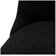 preview thumbnail 24 of 55, Boucle Polyester Upholstered Swivel Counter Stool - Foot Glides