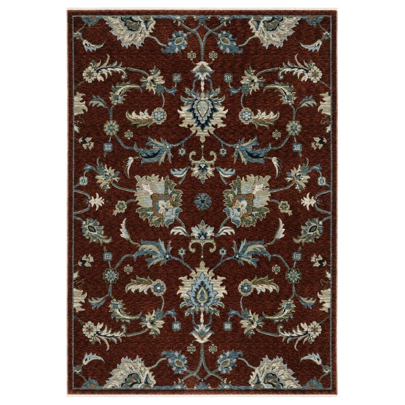 HomeRoots Oriental Traditional Runner Area Rug
