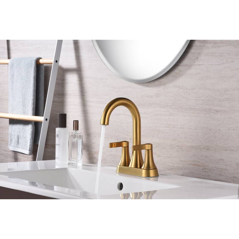 Ultra Faucets Nita Collection Two-Handle 4" Centerset Lavatory Faucett