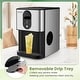 preview thumbnail 9 of 7, Costway 56 lbs/24 H Pepple Chewable Countertop Ice Maker with - See Details