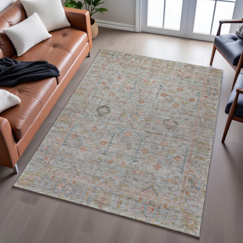 Premium Washable Super Soft Vintage Persian Mayfield Rug