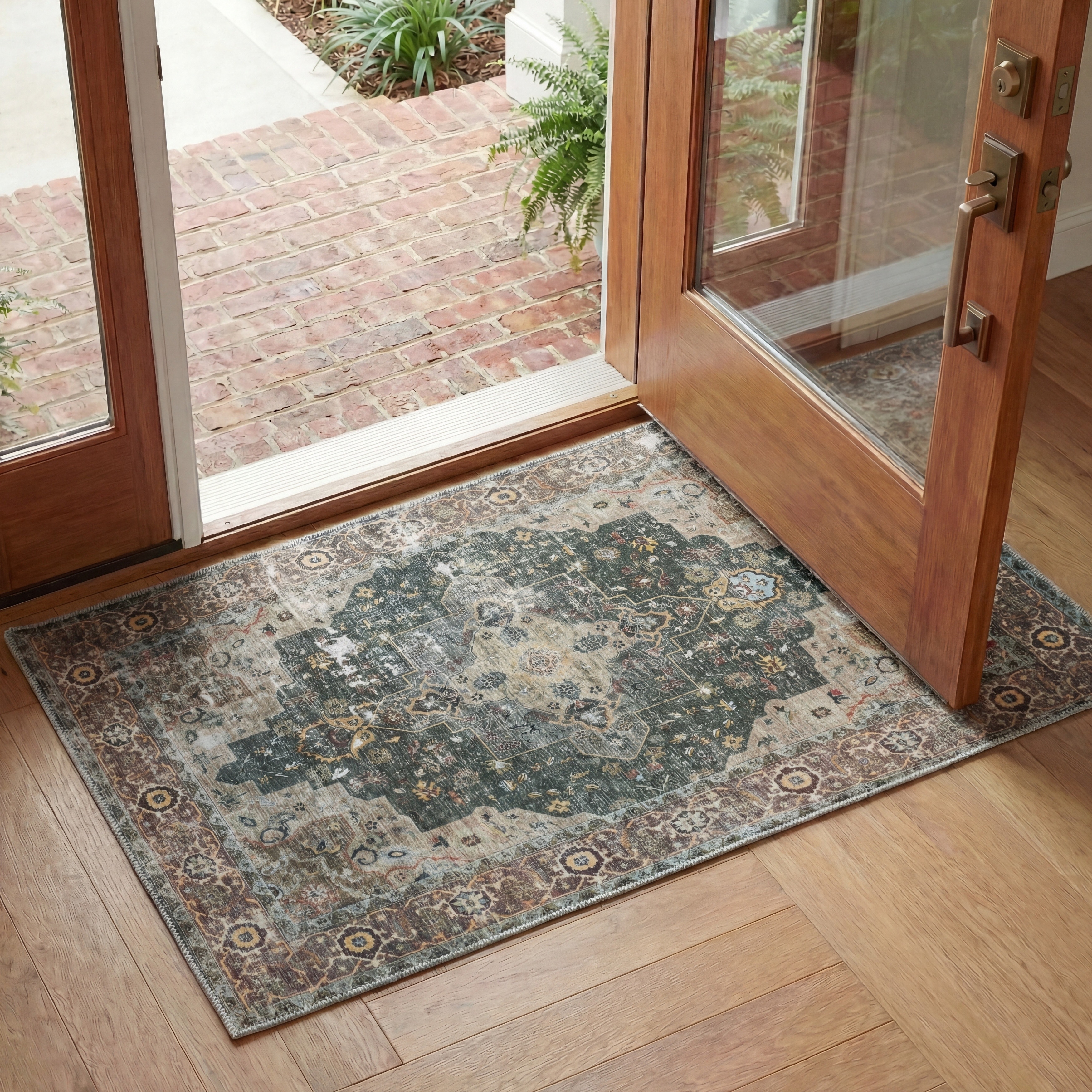 SAFAVIEH Arizona Ketrin Vintage Machine Washable Rug