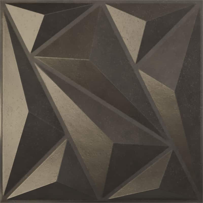 19 5/8"W x 19 5/8"H Marquise EnduraWall Decorative 3D Wall Panel