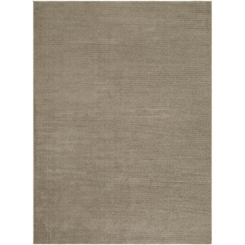 Livabliss Maribor Modern & Contemporary Area Rug - Dark Brown - 6'7" x 9'