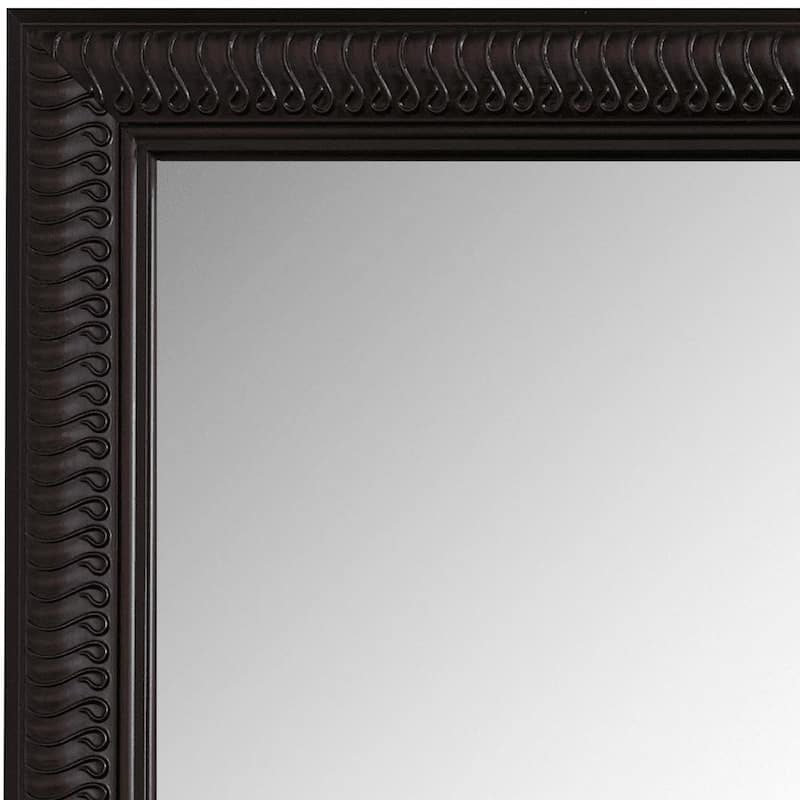Frame My Mirror Cherry Chocolate Framed Wall Mirror, Solano Design