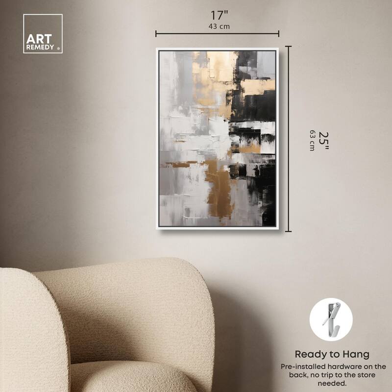 Nocturnal Alloy Canvas by Art Remedy