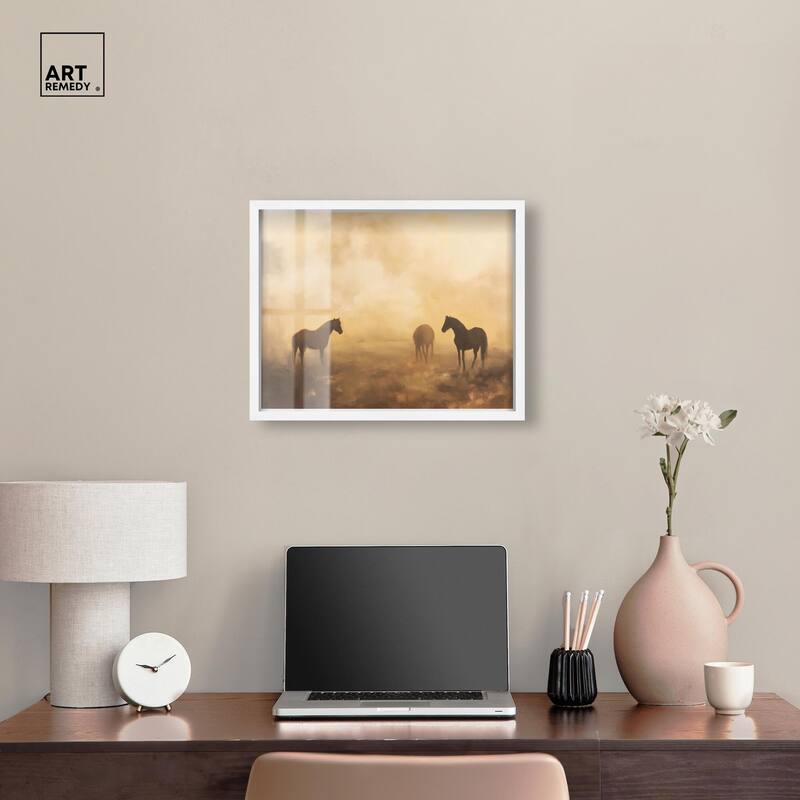 Equine Trio Shadowbox by Art Remedy