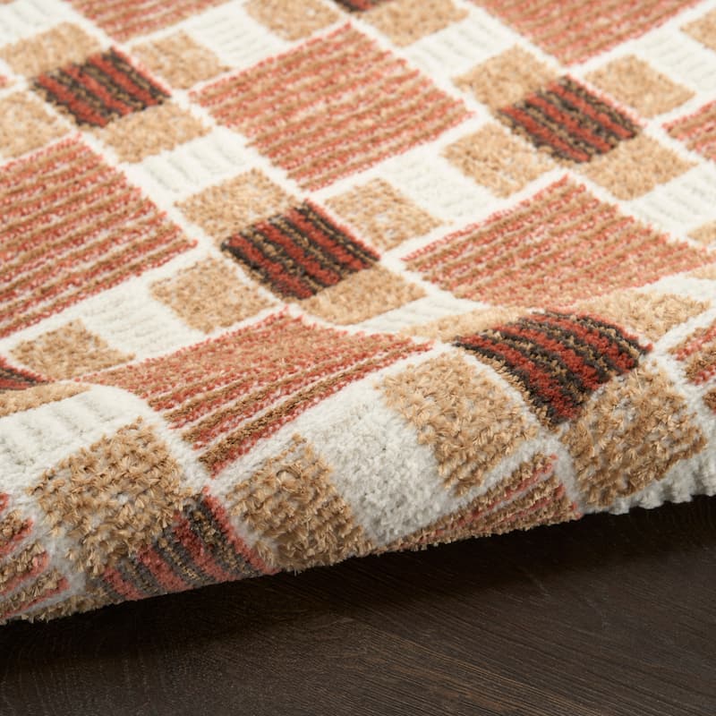 Nourison Nordic Indoor only Geometric Area Rug