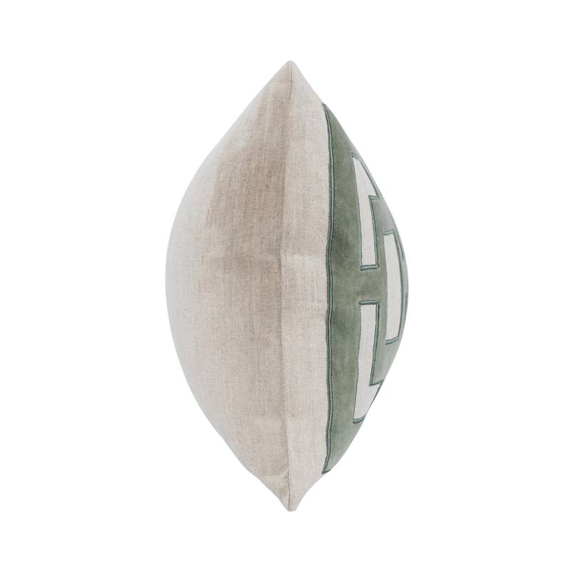 Villa by Classic Home Corbin Cotton Blend Throw Pillow