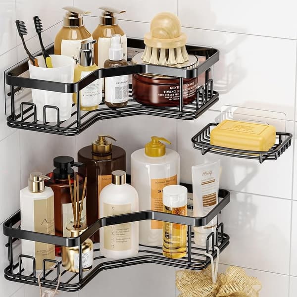 Shower Caddy Organizer - Black
