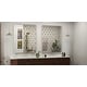 preview thumbnail 148 of 192, KIOTEE Modern Metal Frame Wall Mounted Bathroom Vanity Mirror with 5-year warranty