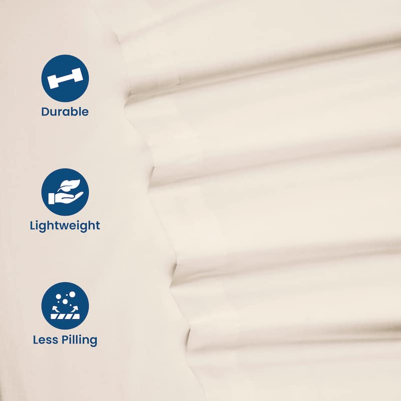 Martex Easy Care - Soft Breathable Wrinkle Resistant Pillowcase Pair