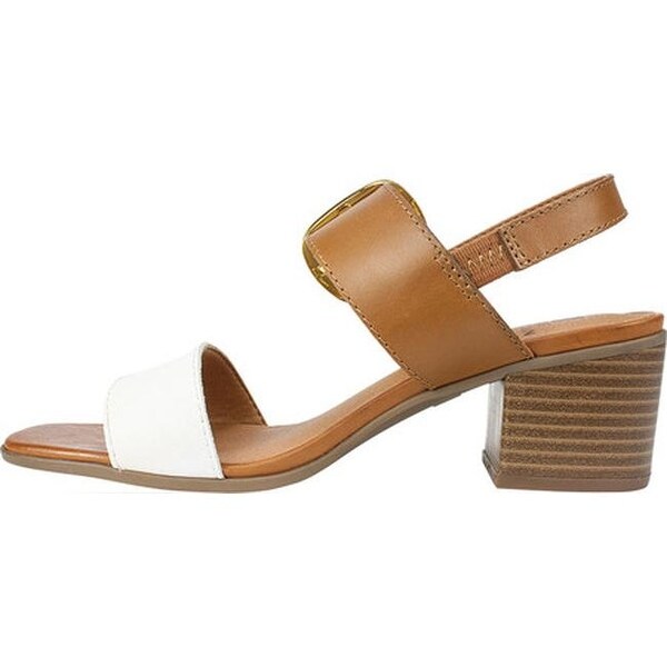 white mountain block heels
