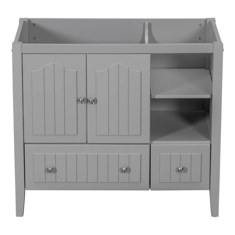 36" Bathroom Vanity with Solid Wood Frame