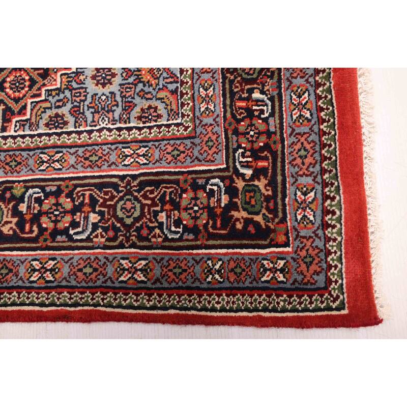 ECARPETGALLERY Hand-knotted Royal Mahal Red Wool Rug - 5'7 x 8'2