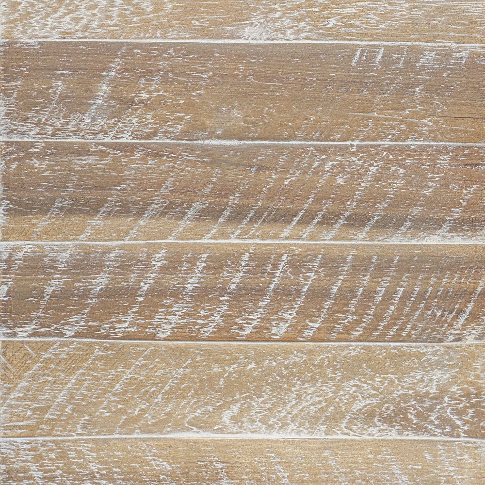 Montana Acacia Wood Bedside Cabinet Rustic Farmhouse End Table Storage