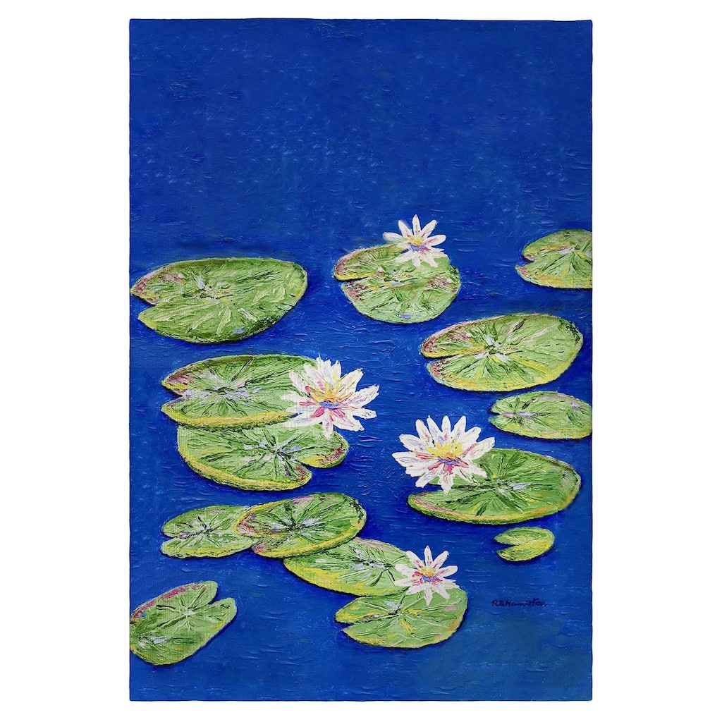 Lily Pads Guest Towel - 20x20