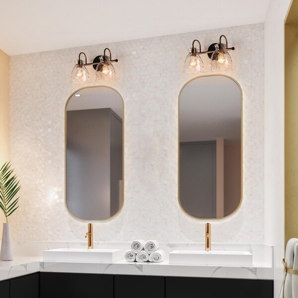 Farmhouse vanity 2 lights outlet