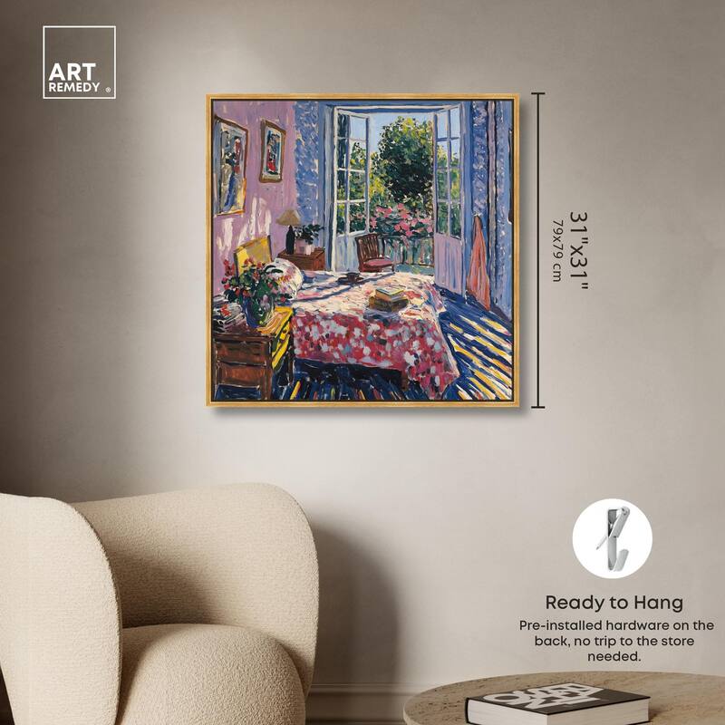 Sunbeam Study Canvas by Art Remedy